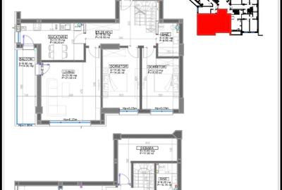 PENTHOUSE SPLAIUL UNIRII-DELTA VACARESTI,Etaj 5-6,Scara Interioara,3-7 Camere ! - 12