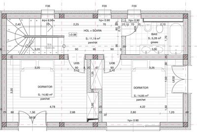 Duplex 4 camere in Someșeni, teren 222 mp, utili 118 mp - 1