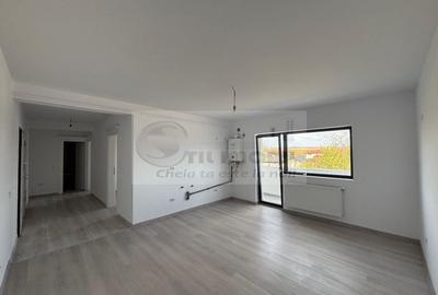 Apartament cu 3 camere semidecomandat în Dancu