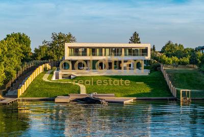 VILA UNICA/ 7 CAMERE CU VEDERE LA LAC/PISCINA INFINITY/DESIGN SPECTACULOS/SNAGOV - 1