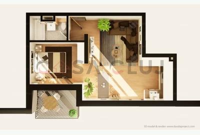 2 camere, ansamblu rezidential premium, Iulius Mall - 1