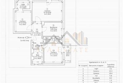Apartament 3 camere | Decomandat, Et.2, 73 mp | Zona Lipovei - 15