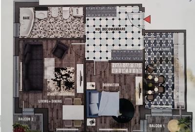 Proprietar | 2 Camere Premium 64mp | Gama Residence | Tavan Înalt 2.9m - 14