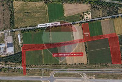 Teren intravilan 13.500 mp Otopeni | Aeroport | Drumul Gării Balotești - 3