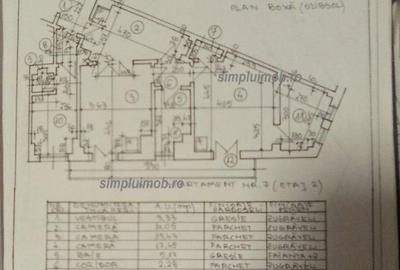 Metrou Iancului  3 camere  82 mp etaj 2 loc parcare - 8