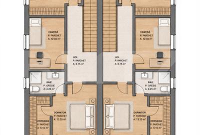 Casa semifinisata, 150 mp utili, zona urbanizata, intrare Jucu - 9