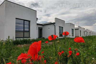 Vila stil mediteraneean, moderna, cu 4 camere ( parter ) si curte generoasa 400m - 9