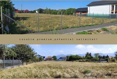 Teren intravilan — 3000 m² — acces 2 străzi — Seini - 1