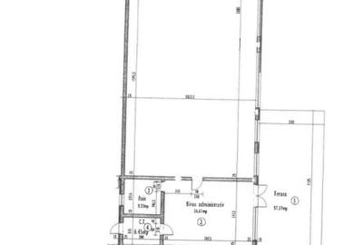 Spaciu comercial parter , bloc nou , 440 mp +Terasa si Locuri Parcare . - 4