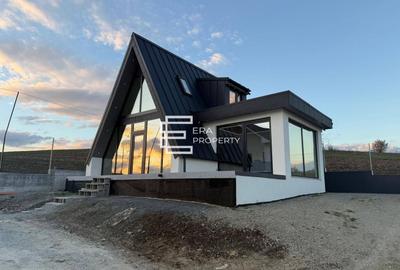 Casă nouă la cheie, tip A-frame, intabulată, în Șura Mare - 3