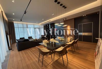 Penthouse superb cu 5 camere, RENOVAT, MOBILAT, 2 parcari, boxa, terasa 186mp - 1