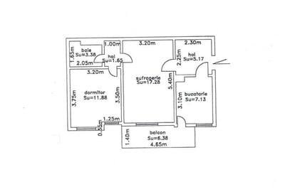 Apartament cu 2 camere semidecomandat în Gării