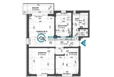 Royal imobiliare - Vanzare apartament 3 camere zona Cantacuzino - 8