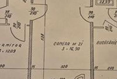 Apartament cu 2 camere semidecomandat în Titan