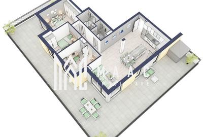 Penthouse 3 camere | Etaj 4 | Terasa 108 mp | Turnisor - 3