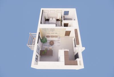 Apartament 2 camere, langa Shopping City, etaj 3, bloc cu lift, parcare. - 12