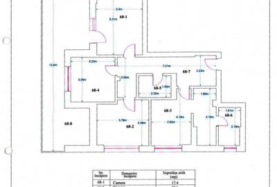 FINALIZAT | 3 cam. 79mp +terasa 34 mp, etaj 9/11,  loc parcare inclus - 18