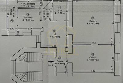 Apartament deosebit cu 2 camere, 95mp | Piata Unirii - 9