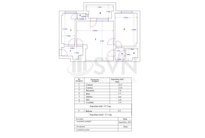 REA1019075 Apartament 2 camere Magheru - 7