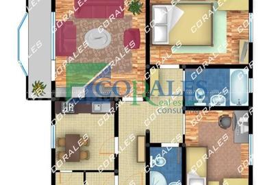 Model de apartament spatios. Zona excelenta. Centrala proprie. - 12