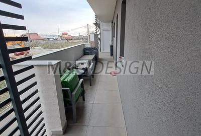 3 camere  bloc nou, 80 mp utili , balcon de 20 m - 38