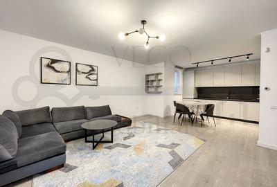 Apartament cu 2 camere semidecomandat, mobilat în Bună Ziua