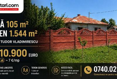 Casă individuală cu 2 camere în Perișoru