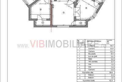 3 camere Dacia - Mosilor - 8