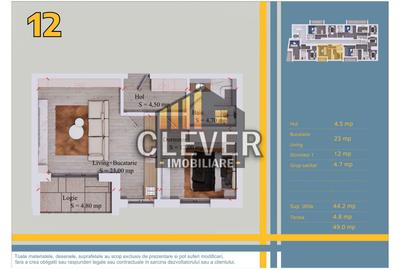 Apartament cu 2 camere semidecomandat în Theodor Pallady