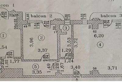 Apartament cu 3 camere decomandat, mobilat în Decebal