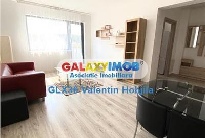 Apartament cu 2 camere semidecomandat, mobilat în Băneasa