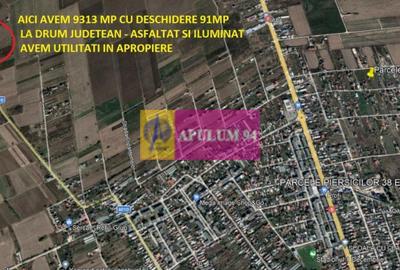 Teren Construcții intravilan de 9313 mp, în 1 Decembrie