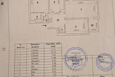 De vanzare - 4 camere 84mp + boxa - 800m Metrou Crangasi - Comision 0% - 23