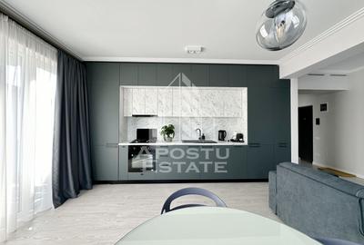 Apartament cu 2 camere semidecomandat, mobilat în Dumbrăvița