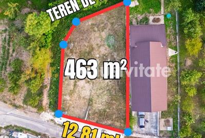 Teren Construcții intravilan de 463 mp, în Ștefănești