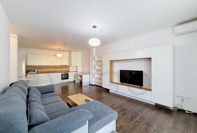 Apartament cu 2 camere semidecomandat, mobilat în Între Lacuri