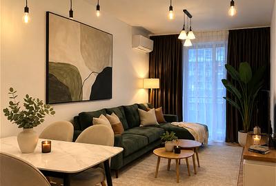 Apartament cu 2 camere decomandat, mobilat în Pipera