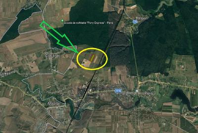 Teren Construcții intravilan de 33390 mp, în Periș