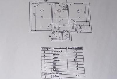 Apartament La Cheie - 2 Camere Plantelor, etaj 3/4. Renovat 2026. - 3