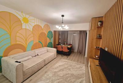 Apartament cu 2 camere semidecomandat, mobilat în Floreasca