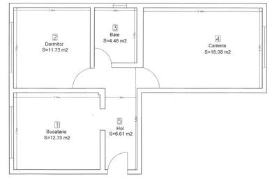 Apartament 2 camere decomandate, 52.27 mp  – Între Lacuri, Cluj-Napoca - 8