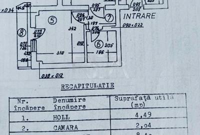 2 camere Moșilor, an 1982, metrou, 57 mp - 8