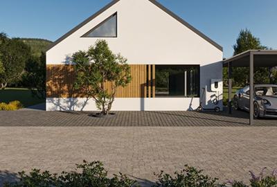 Case individuale cu pompă de căldură geotermică cu 100% energie verde, nZeb - 4