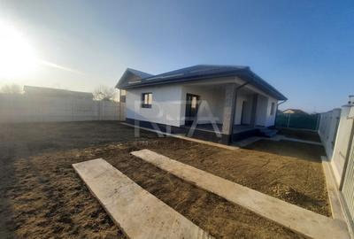 Casă noua 3 camere Parter, Placa beton, Domnesti Teghes - toate utilitatile - 5