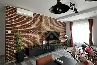 Apartament cu 2 camere semidecomandat, mobilat în Bună Ziua