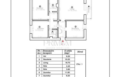 BUCOVINA - ETAJ 1 - BLOC IZOLAT - 3 CAMERE - 2 BAI - 2 BALCOANE - DEBARA - 1