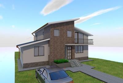 Casă individuală cu 4 camere în Florești