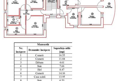 Cladire cu potential, teren 539mp,  12 camere, zona Gruia - 16