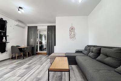 Apartament cu 2 camere semidecomandat, mobilat în Nord