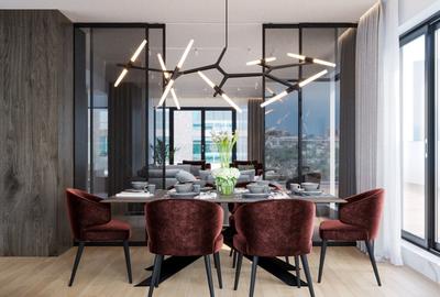 Penthouse cu 4 camere semidecomandat în Herăstrău